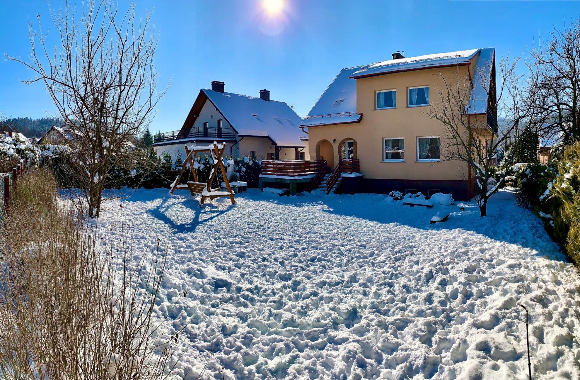 Domek Monte Black Z Jacuzzi I Sauna Finska Stronie Slaskie Exterior foto
